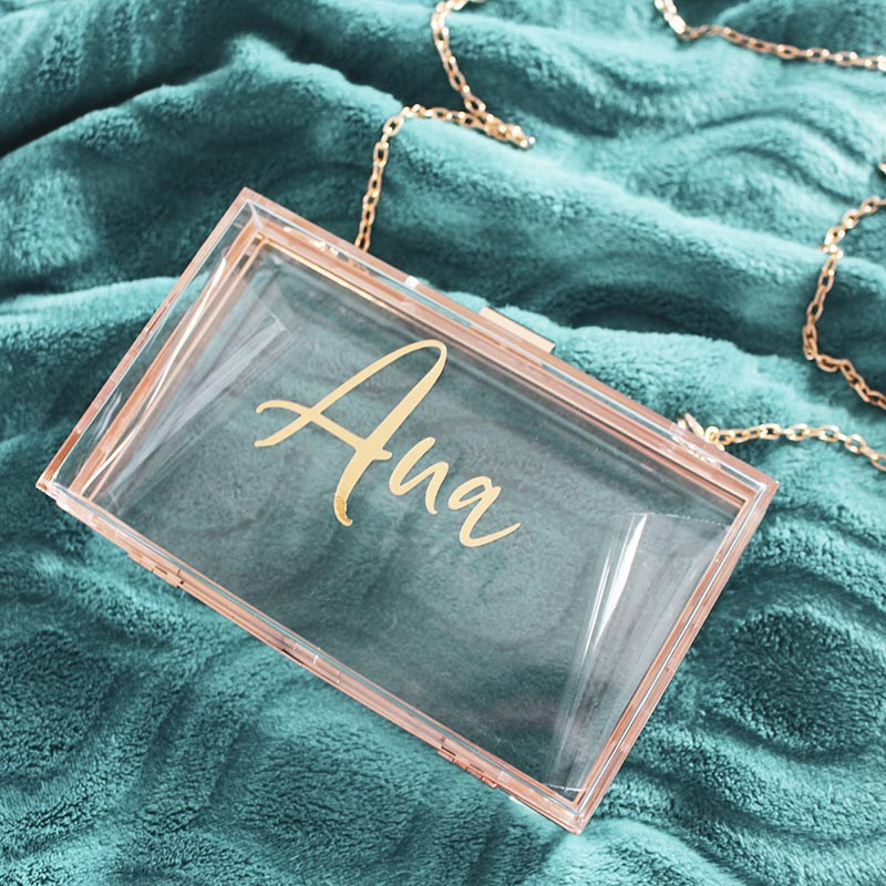 Clutch Personalizada para Madrinhas Damas de 15 anos e debutantes