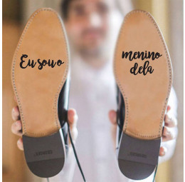 Adesivos para Sapato Casamento Comemora es