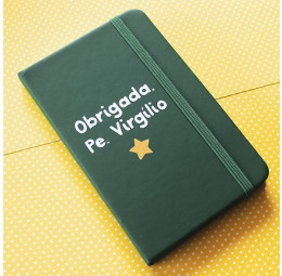 Caderno Batizado Personalizado - Padre