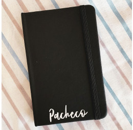 Caderno Pequeno Personalizado com Nome Pequeno