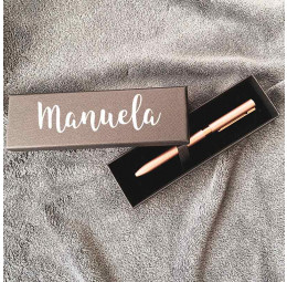 Caneta Metálica em Estojo Personalizado