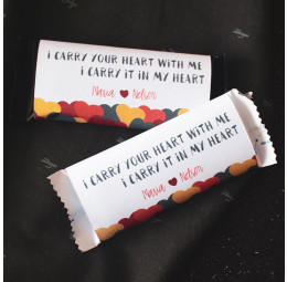 Mini Chocolate Personalizado para o Dia dos Namorados
