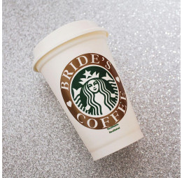 Copo Starbucks Bride's Coffee