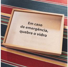 Caixa de Memórias - Texto Personalizado