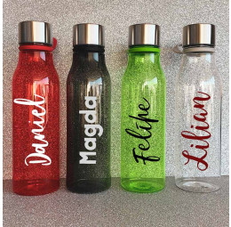 Garrafa Transparente Personalizada