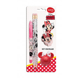 Kit Escolar Minnie Molin