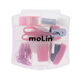 Mini Kit Office Rosa Claro Molin