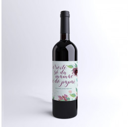 Vinho com Rótulo Personalizado - Noite da Mamãe e do Papai