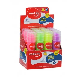Cola em Bastão Neon Molin 8g