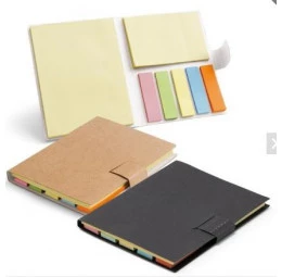 Caderno com Bloco Adesivado