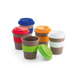 Copo para Viagem com Tampa de Silicone