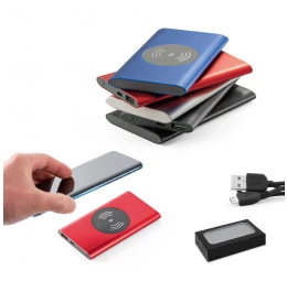 Bateria Portátil e Carregador Wireless
