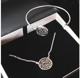 Conjunto Pulseira e Colar Swarovski