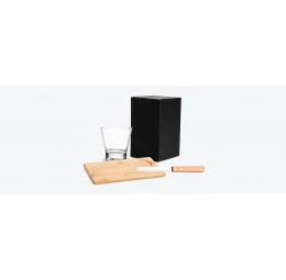 Kit para Caipirinha em Bambu com 3 Peças