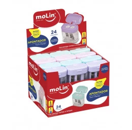 Apontador Twin Pastel Molin