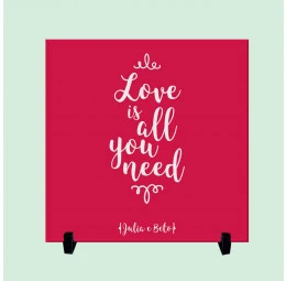 Azulejo Personalizado - Love