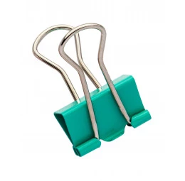 Binder Clips Color Plus Verde 19mm