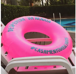 Boia Personalizada Rosa