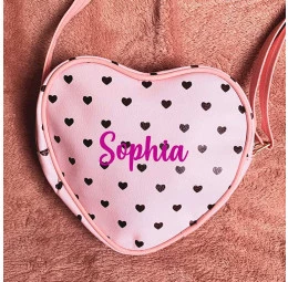 Bolsa Infantil Coração