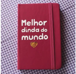 Caderno Batizado Melhor Dinda do Mundo