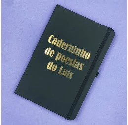 Caderno Grande Personalizado com Frase