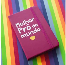 Caderno Personalizado - Dia dos Professores - Melhor Prô do Mundo