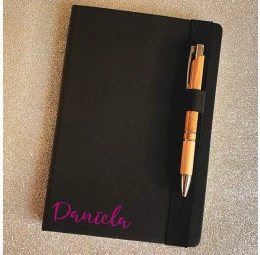 Caderno Básico e Caneta Bambu