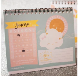 Calendário Chuva de Amor