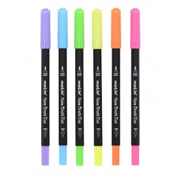Canetas Neon Brush Duo Molin 