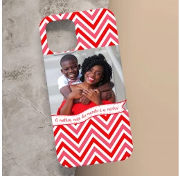 Capa para celular - Mãe - Chevron