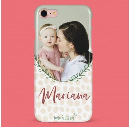 Capa para celular - Mãe - Dots