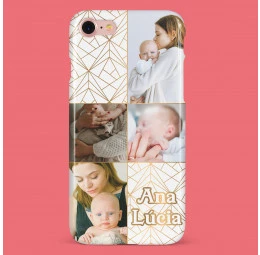 Capa para celular - Mãe - Golden