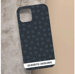 Capa para celular com nome - Grey