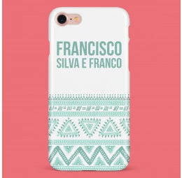 Capa para celular com nome - Tribal