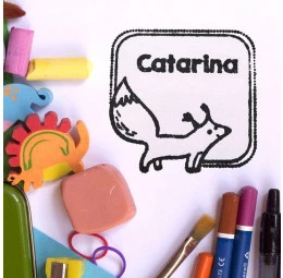 Carimbo Infantil Raposa