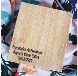 Conjunto para Vinho Personalizado com Frase