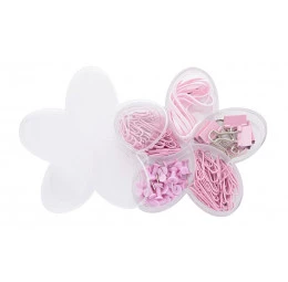 Kit Flor de Lotus Rosa Claro