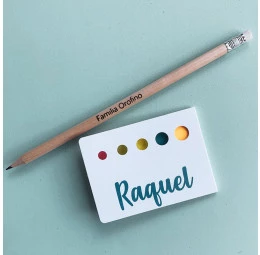 Kit Bloco Adesivo e Lápis Personalizados 