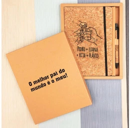 Kit Cortiça Personalizado - Dia dos Pais 
