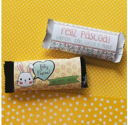 Mini Chocolate Personalizado para Páscoa