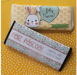 Barra de Chocolate para Páscoa