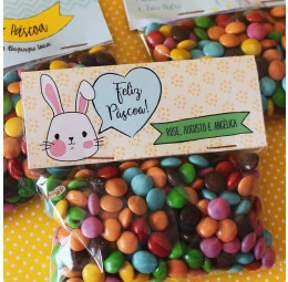 Saquinho de Chocolate Bunny