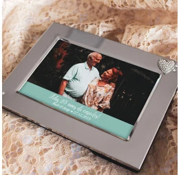 Porta Retrato Swarovski - Bodas