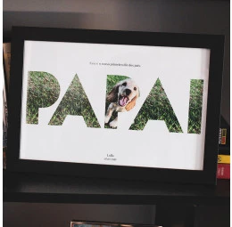 Quadro Pai de Pet