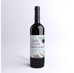 Vinho com Rótulo Personalizado - O Bebê Não Mama Mais
