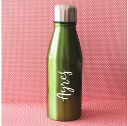 Garrafa de Alumínio Personalizada - Verde 