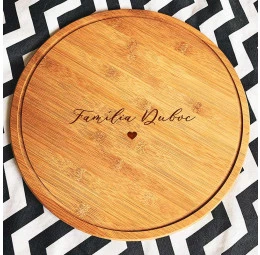 Tábua de pizza 35 cm - Manuscrito
