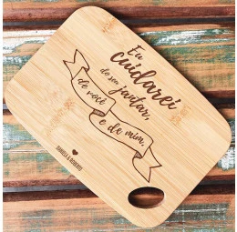 Tábua para Frios Grande - Cuidarei de Você