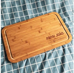Tábua para Churrasco Exclusive Personalizada - Pai Rei do Churrasco