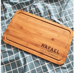 Tábua para Churrasco Exclusive Personalizada - Rei do Churrasco